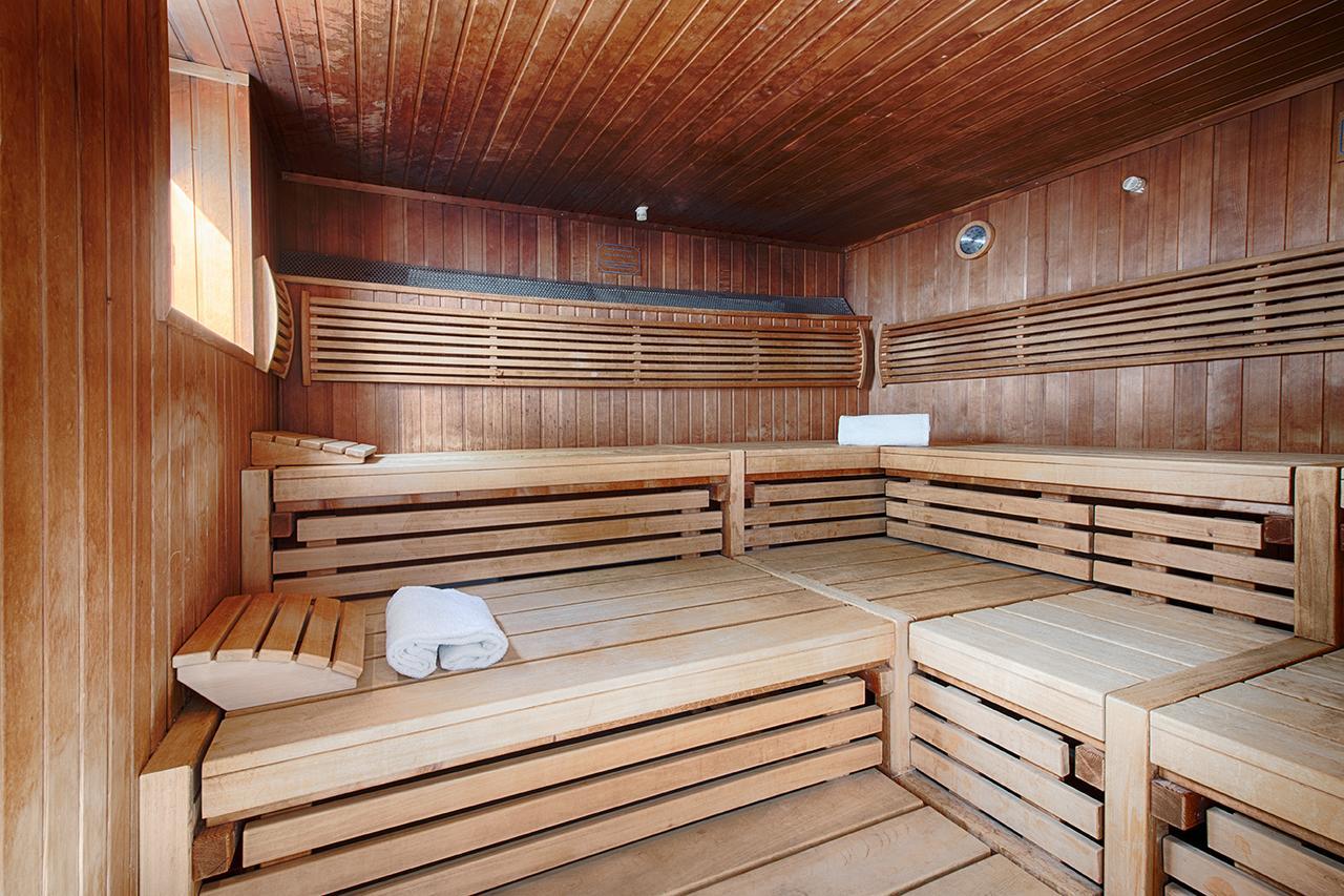 Privathotel Lindtner Amburgo Esterno foto A Finnish sauna